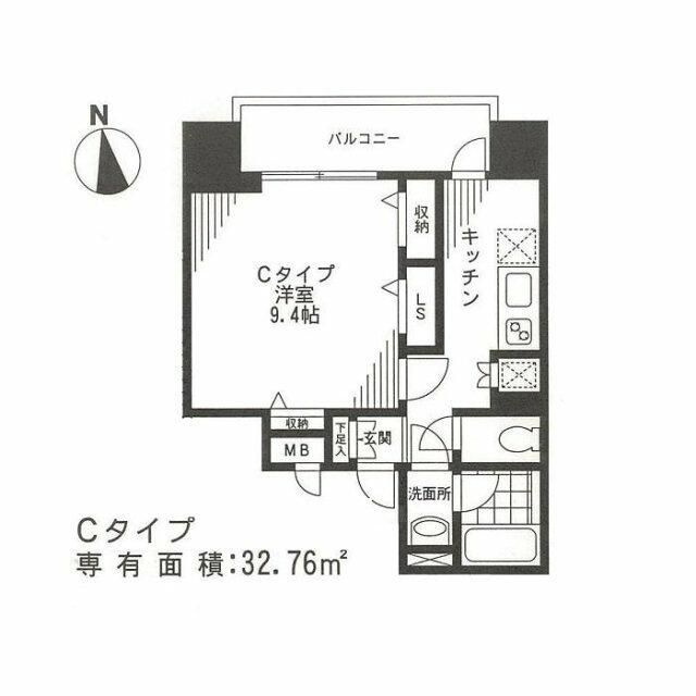 ファイブフォー白金の間取り
