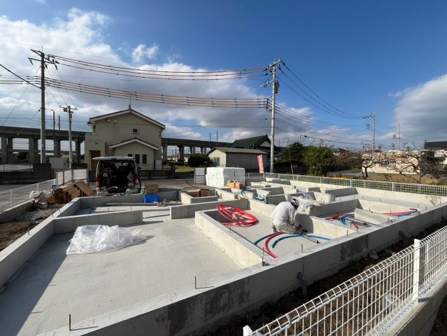 【LiveleGarden】下野川中子 全14棟の外観|〇分譲地〇
全14棟それぞれ個性あふれる内装カラー＆間取りをご用意しております♪
今なら生活スタイルや自分好みに合った建物をお選びいただけます☆
※2026年10月撮影