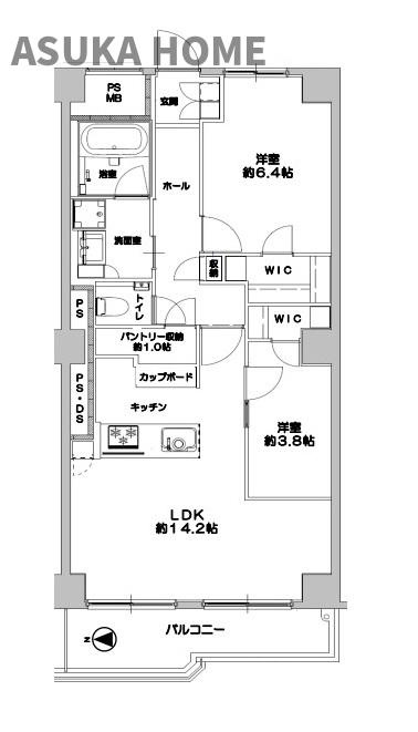 コーシン菊名マンション　の間取り