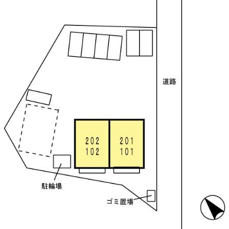 アークTOMI.Cの駐車場