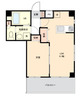 【間取り】 | アルカンシエル稲毛 | 間取りです。