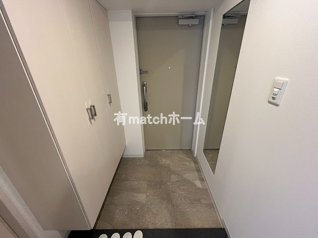 クレリア新深江の玄関