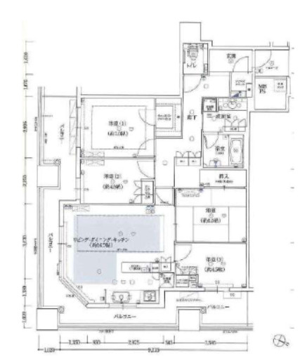 クロスタワー大阪ベイの間取り|間取り