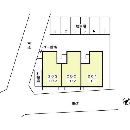 【区画図】 | ファンテーヌ黒川(ファンテーヌクロカワ)