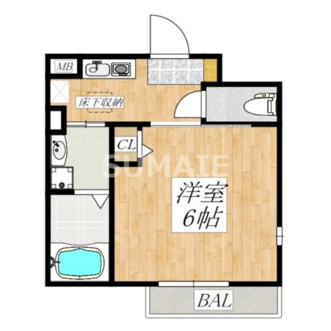 T＆Nの間取り|間取りです。