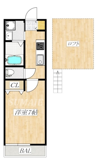 グリムコートの間取り|使いやすい間取りです☆