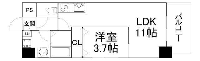 【間取り】 | エクレレメディコ天六