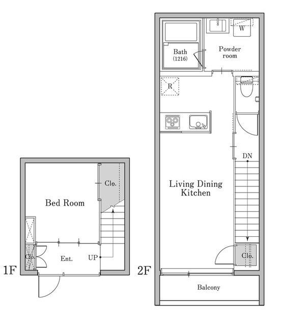 ユニテラス三軒茶屋の間取り|間取りです。