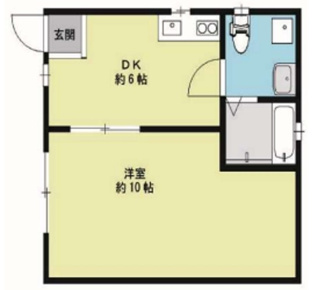 【間取り】 | 六反田ハイツ