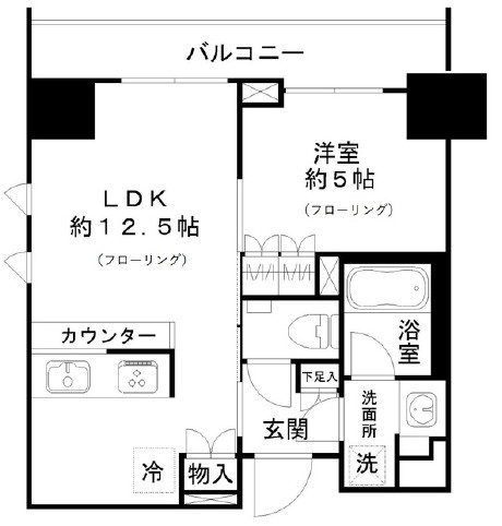 パークリュクス小石川の間取り|間取りです。