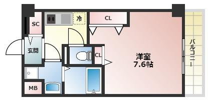 スプランディッド甲子園の間取り