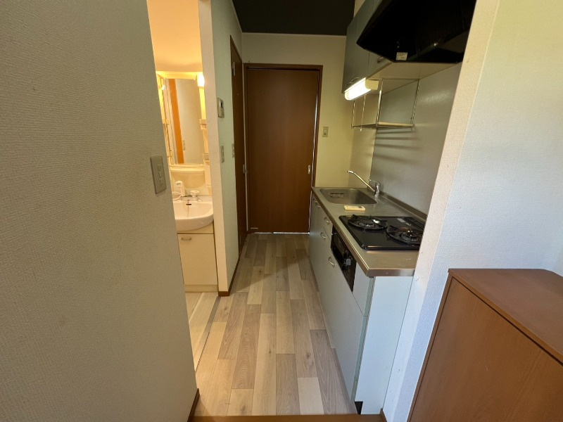 横須賀市浦郷町３丁目のアパートのキッチン|きれいなキッチンです