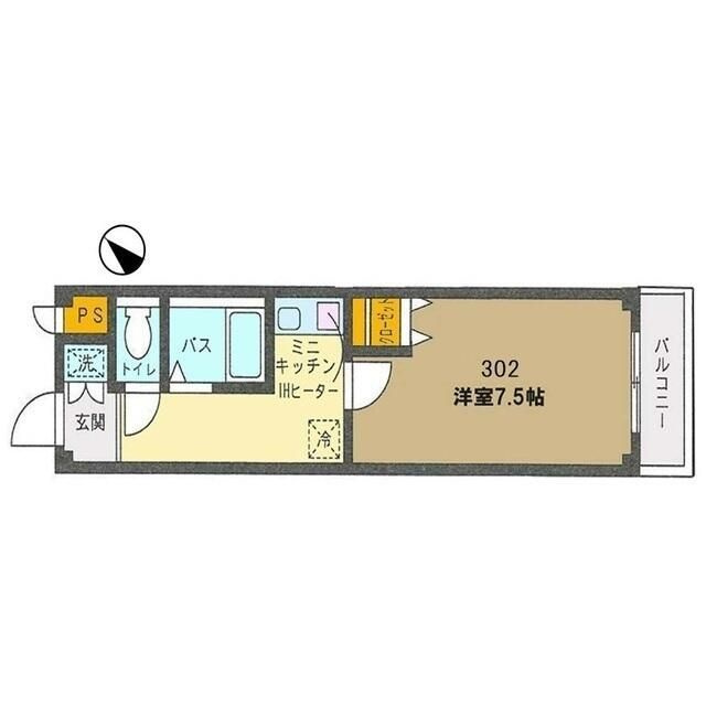 ワークインさいたま大門の間取り