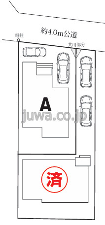 【新築分譲住宅】ふじみ野市大井中央第3期の区画図