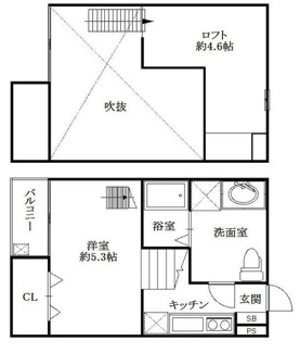 【間取り】 | ル・フォティユ | 間取りです。
