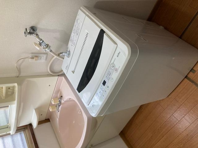 小針タウンハウスの洗面所