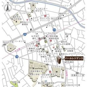 パールレジデンスの地図