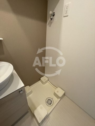 エスリード京橋アミュゼの設備|エスリード京橋アミュゼ　洗濯機置き場