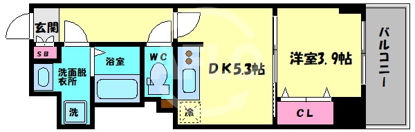 ドゥーエ玉造の間取り|ドゥーエ玉造　間取り