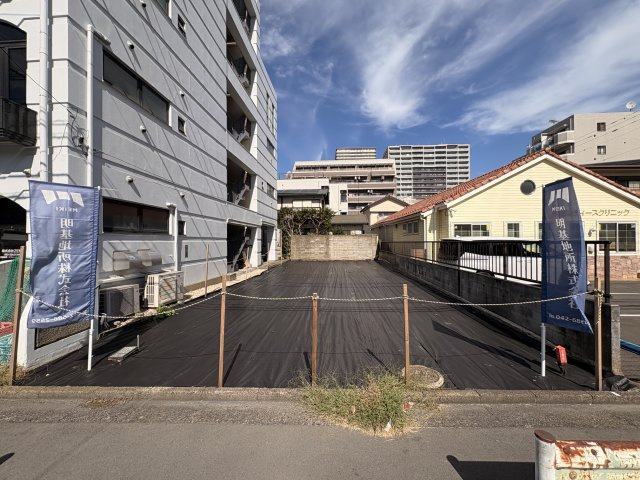 八王子市南新町 建築条件なし売地の外観