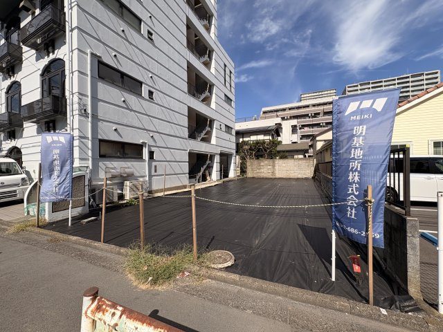 八王子市南新町 建築条件なし売地の外観