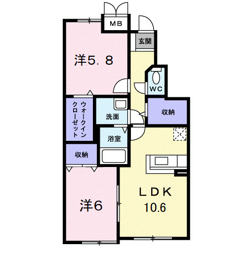 ＲＩＣＨＥＳ　２１の間取り