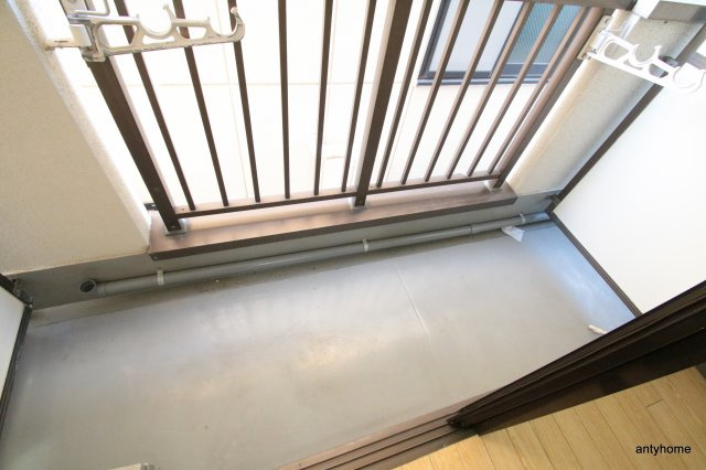 シャトレ豊津Ⅰ　仲介手数料無料のバルコニー