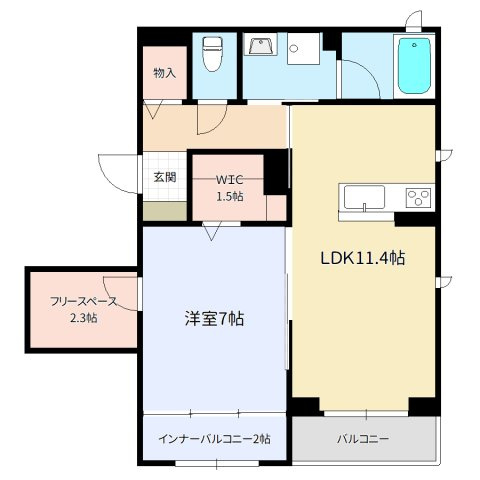 シャロムの間取り