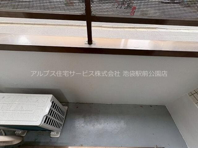 ハルツ赤羽岩淵のバルコニー