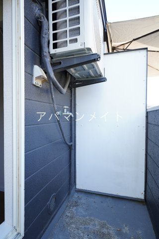 【設備】 | ビスタビューー仲介手数料無料ー | 洗濯機置き場がバルコニーにあります