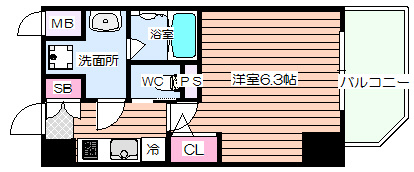 【間取り】 | エスライズ西本町