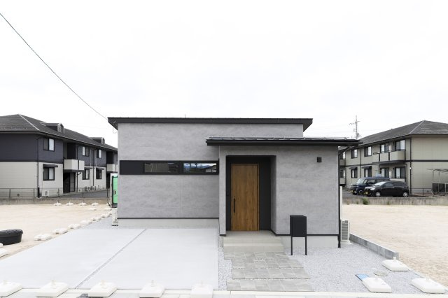 米子市上福原7丁目　新築戸建の外観