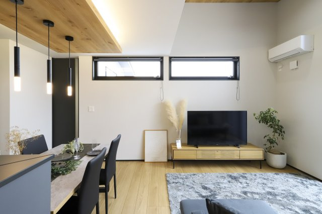 米子市上福原7丁目　新築戸建の居間・リビング