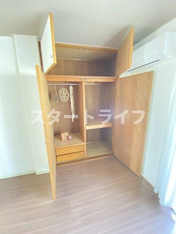 大阪市東淀川区東中島５丁目の賃貸マンションの収納