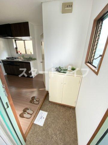 大阪市東淀川区東中島５丁目の賃貸マンションの玄関