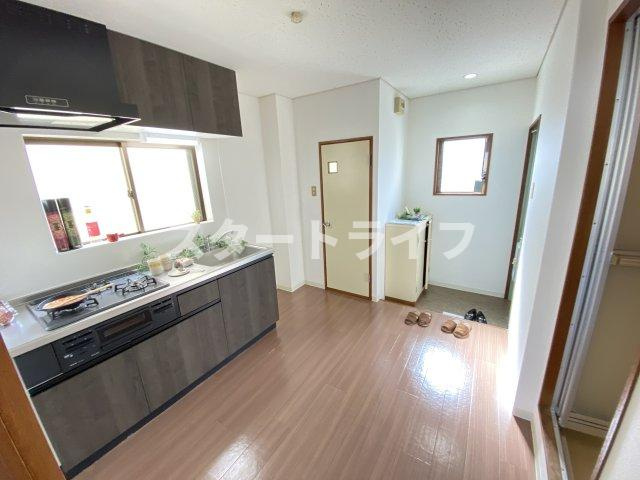 大阪市東淀川区東中島５丁目の賃貸マンションの居間・リビング