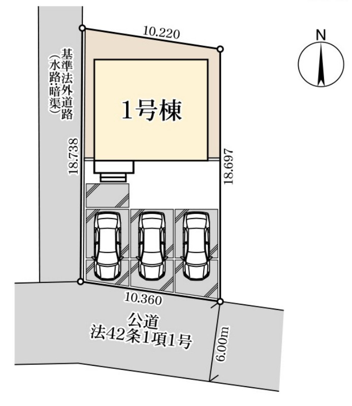 Livele Garden.S　深谷本住町第2の区画図|図面と現況が異なる場合、現況を優先とします。