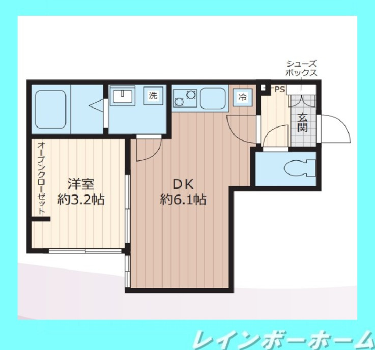 特典：仲介手数料が50％OFFです‼の間取り
