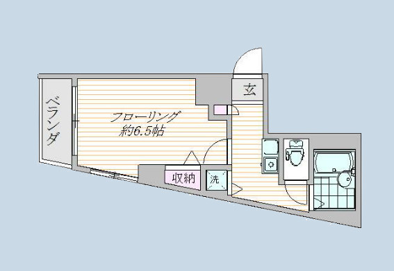プラザ聖蹟の間取り