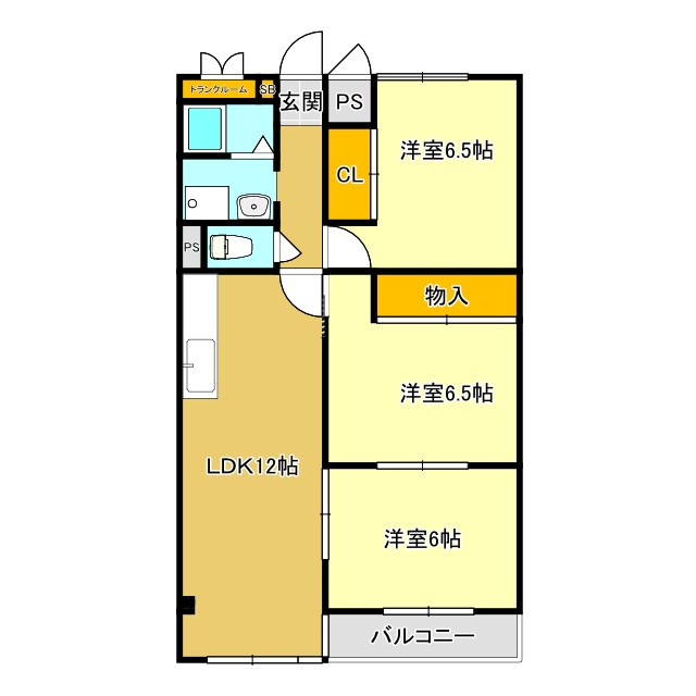 グレース甲子園の間取り