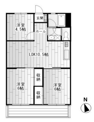 【間取り】 | 昭和コーポ深谷