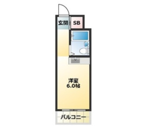 【間取り】 | 美工動坂ハイツ | 間取りです。