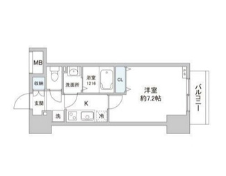 【間取り】 | スカイグランデ日暮里 | 間取りです。
