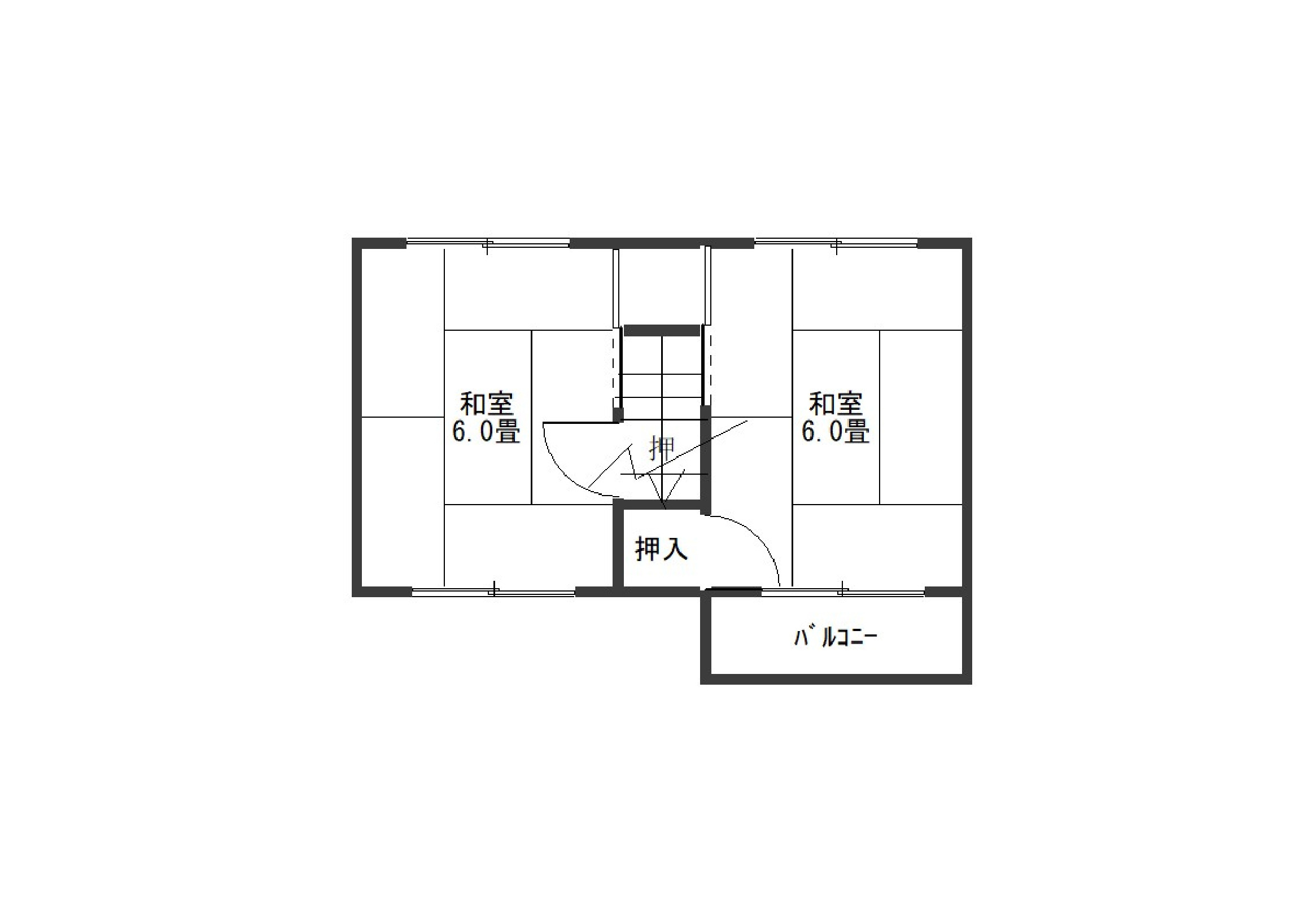 長岡京市友岡1丁目の間取り