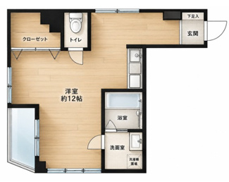 【間取り】 | 寿々川ビル | 間取りです。