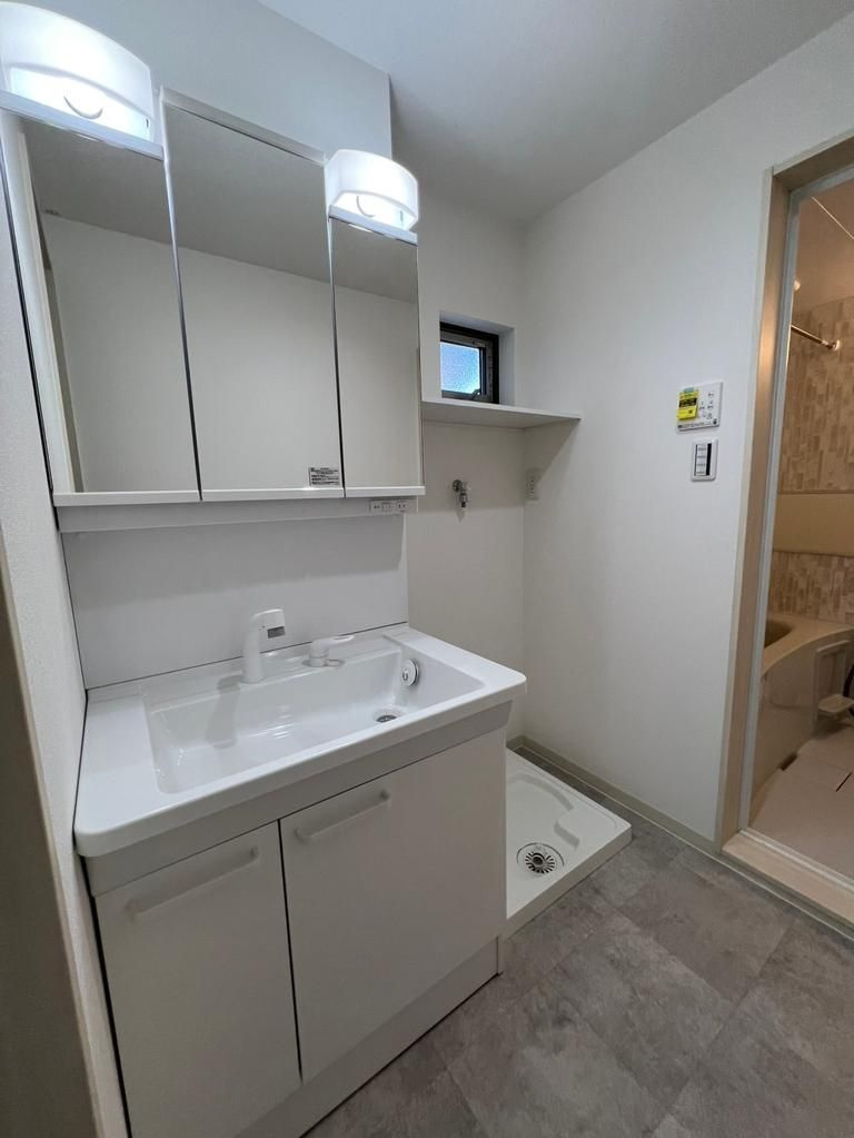 レクエルド笠屋町の洗面所