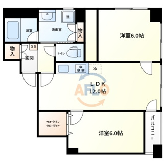 【間取り】 | REBANGA船場アパートメント | REBANGA船場アパートメント　間取り