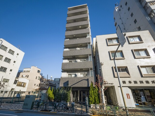 Ｒｉｓｉｎｇ　ｐｌａｃｅ　浅草ＥＡＳＴの外観|ペット飼育相談可能！平成２７年築の耐震基準適合マンション、Ｒｉｓｉｎｇ　ｐｌａｃｅ　浅草ＥＡＳＴは即日現地案内可能となっておりますので、お気軽にお問い合わせください！