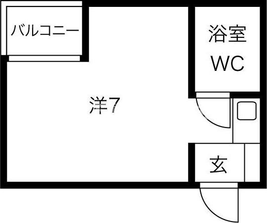 ソラーナ八戸ノ里の間取り