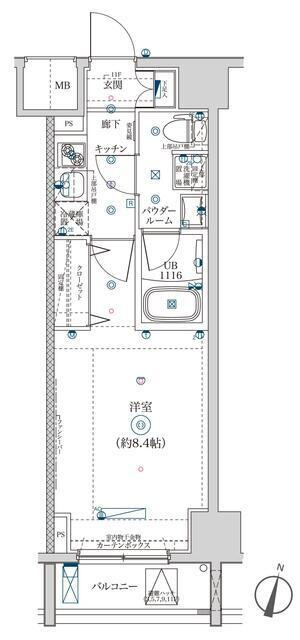 スクエアシティ東京保谷の間取り